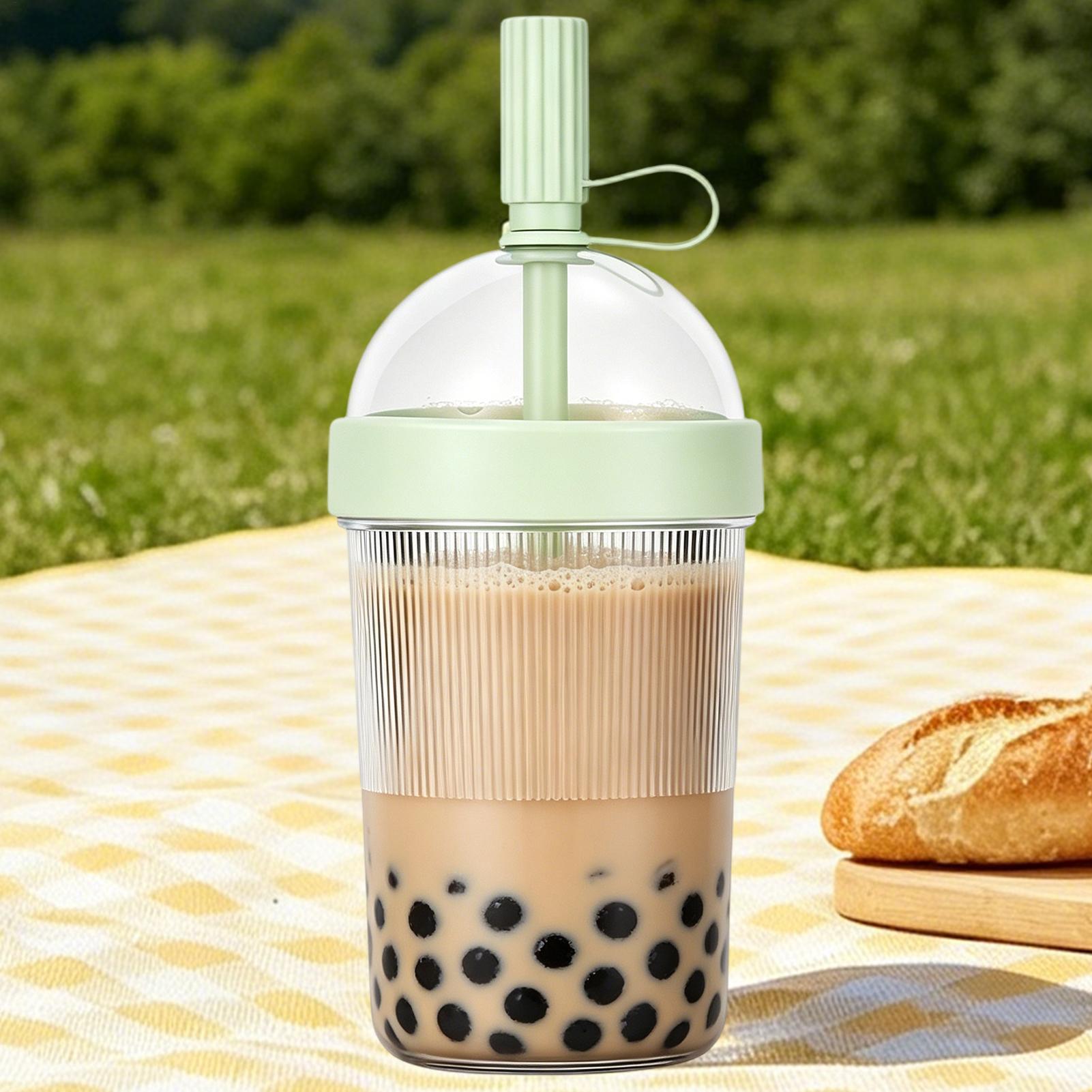 Home Gym Kettler - Herbruikbare ijskoffiebeker 17oz tumbler met rietje,