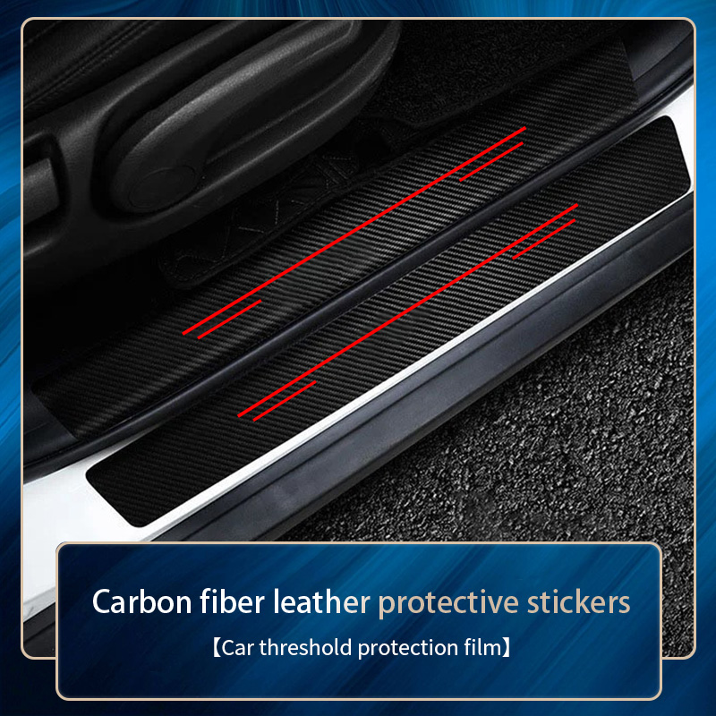 Weight Plate Bumper - 1/4/5/9 stuks autodeur carbon fiber drempelbeschermer