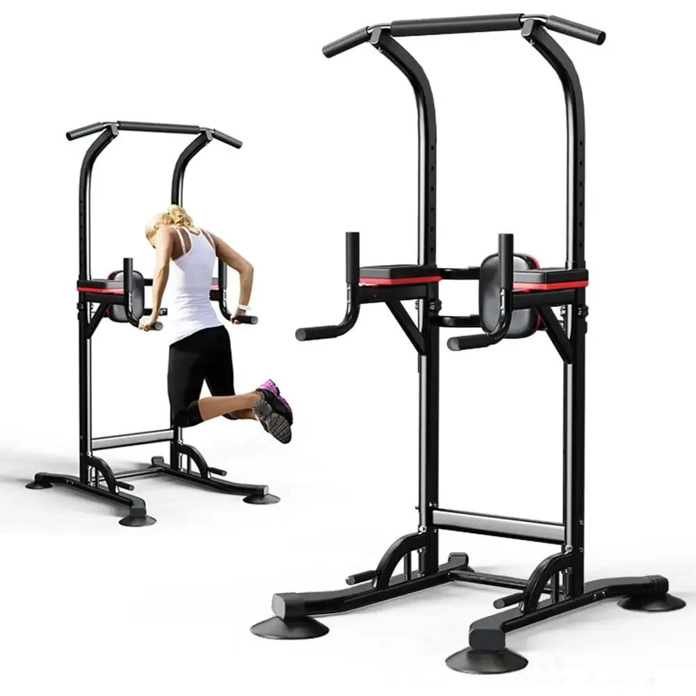Home Gym Multi Station - Verstelbare multifunctionele krachttoren met pull-up, push-up