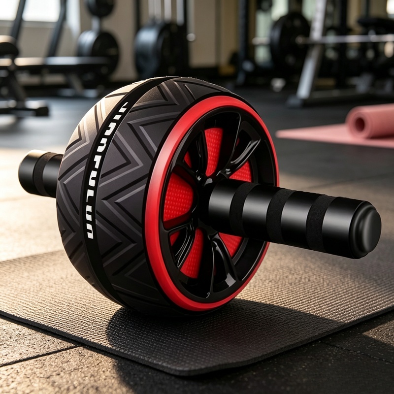 Home Gym Hyrox - Antislip Ab Roller Wheel, duurzame core