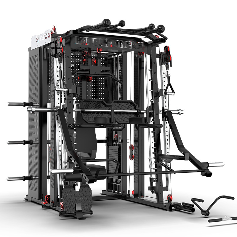 Home Gym Unit - Fitnessapparatuur Multifunctioneel Steel Smith Fitness Trainer