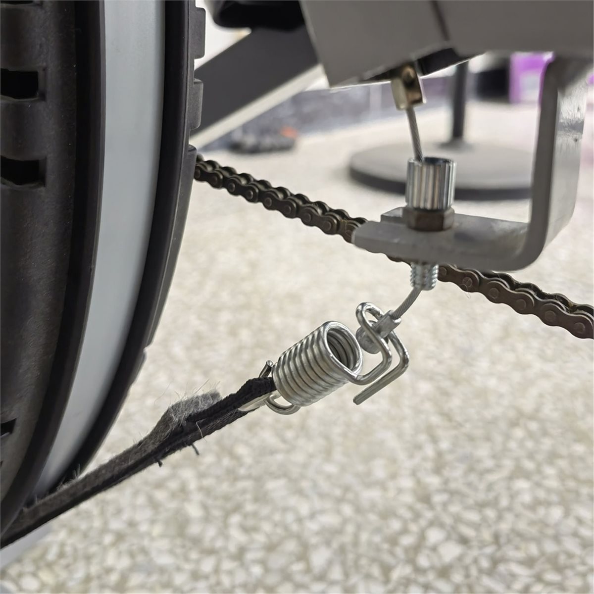 Home Gym Practice - ABST Hometrainer Power Resistance Belt Weerstandsband