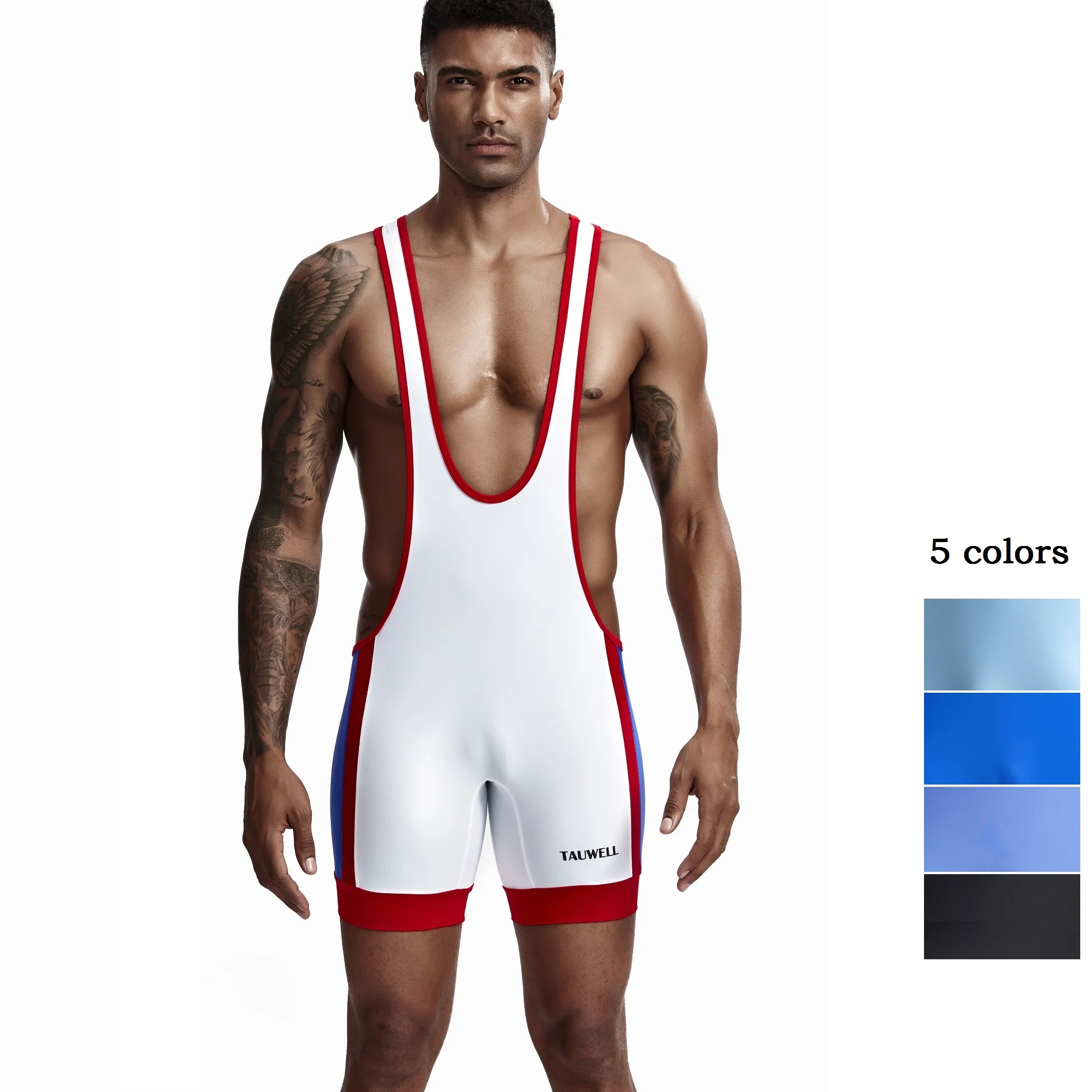 Home Gym Body Solid - Tauwell-Heren Sexy Naadloze Bodysuit Voor Het