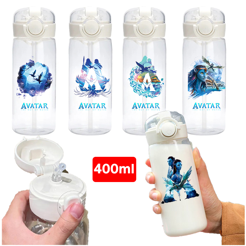 Home Gym Kettler - 400ml Films Avatar Sport Transparante Waterfles