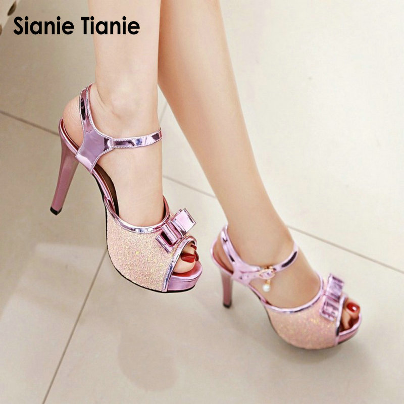 Ankle Strap Attachment - Sianie Tianie Zomer Dunne Hoge Hakken