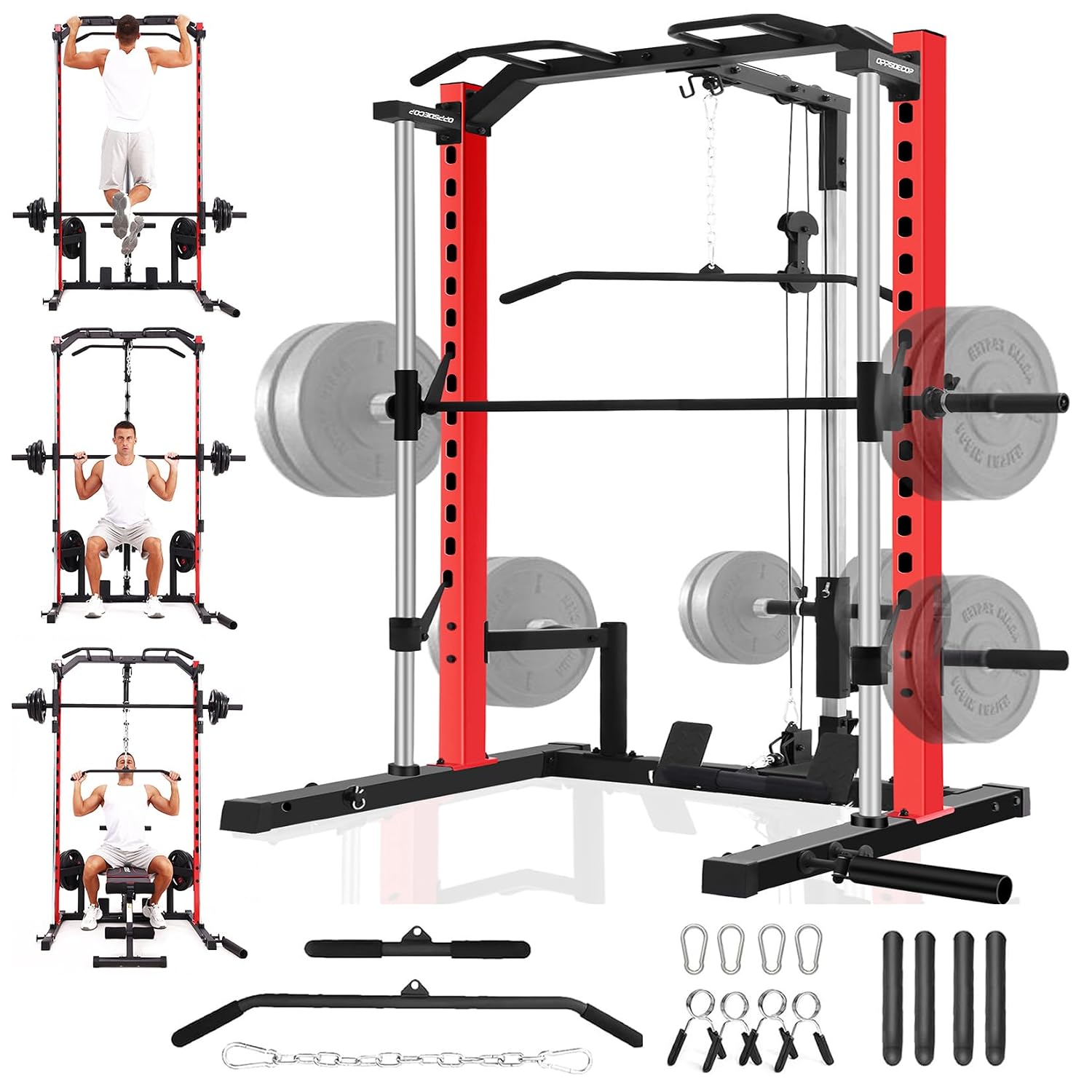 Home Gym Smith - Alles-in-één Smith Machine Power Rack met