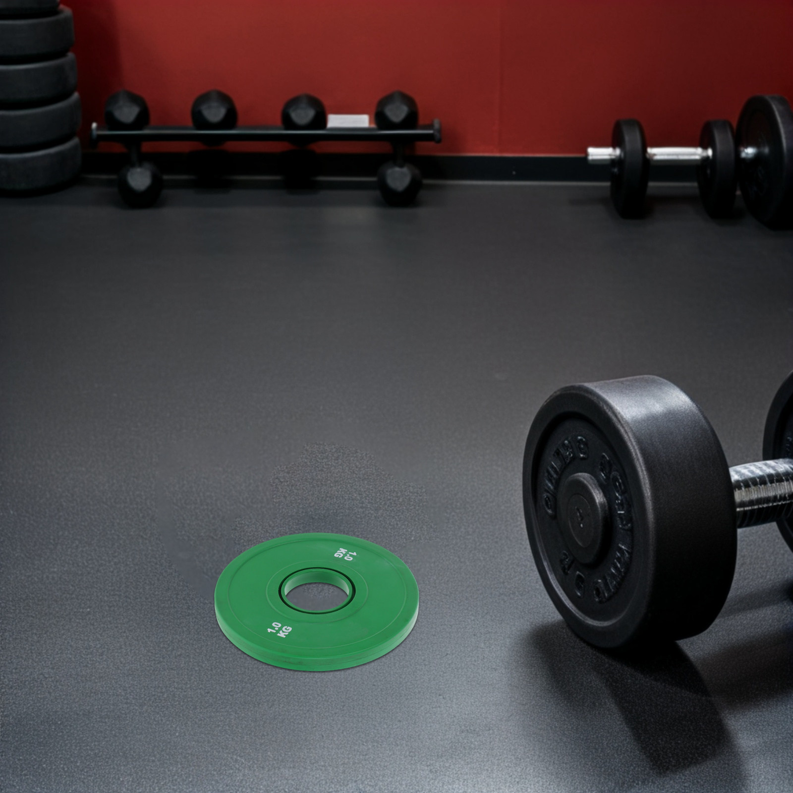 Weight Plate Bumper - Rubberen Gewichtsschijven Halterschijf 1Kg Gekleurde Training
