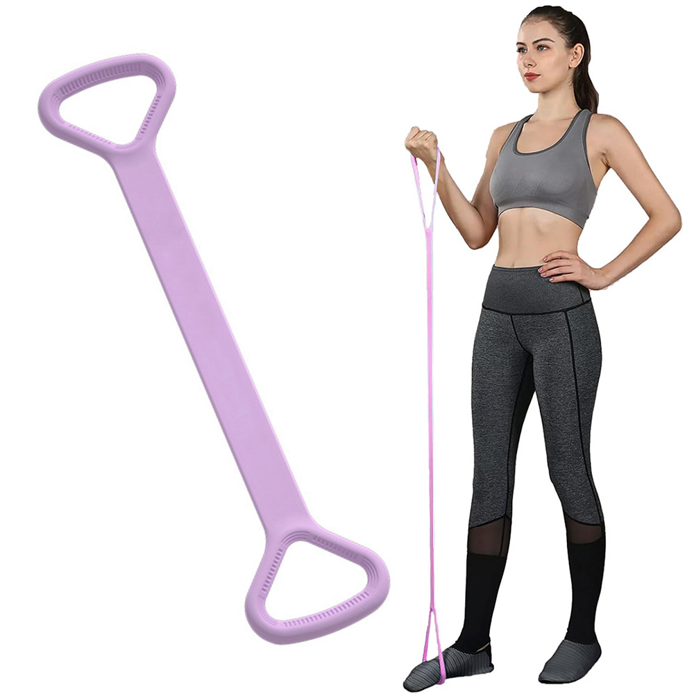 Home Gym Practice - Weerstandsband Yoga Tool Open rug Oefenschouder