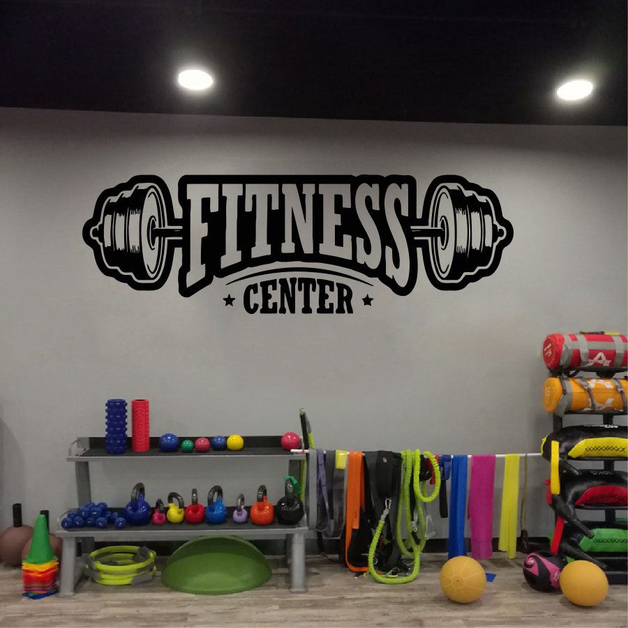 Home Gym Multi Station - Gym vinyl decor muurtattoo fitness club