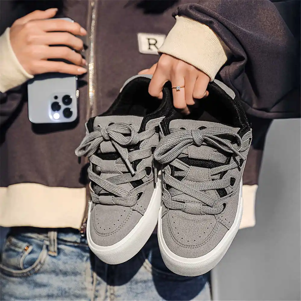 Home Gym Outdoor Ideas - Met vetersluiting Hiphop Schoolschoenen voor dames