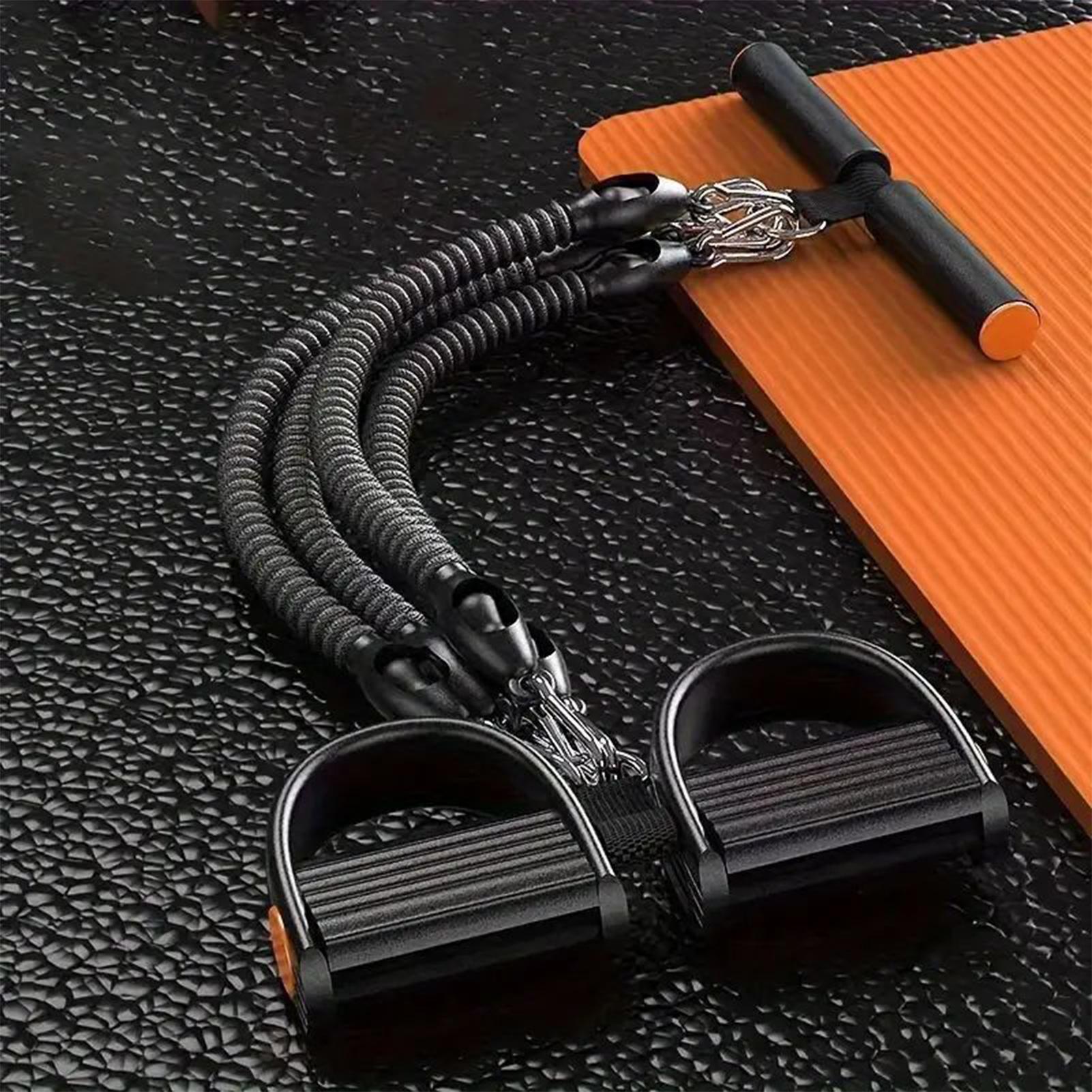 Voetpedaal met weerstandsband, - Home Gym Youtube recensie en prijs