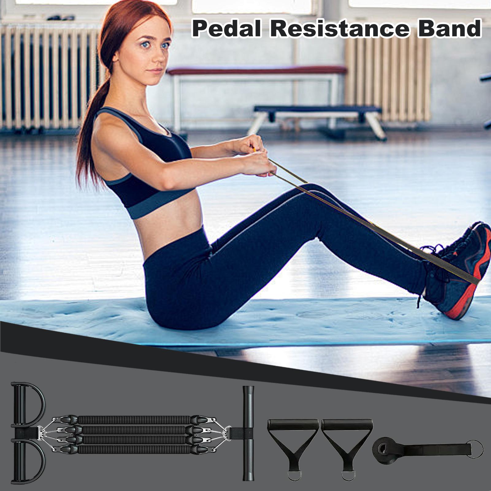 Voetpedaal met weerstandsband, - Home Gym Youtube recensie en prijs
