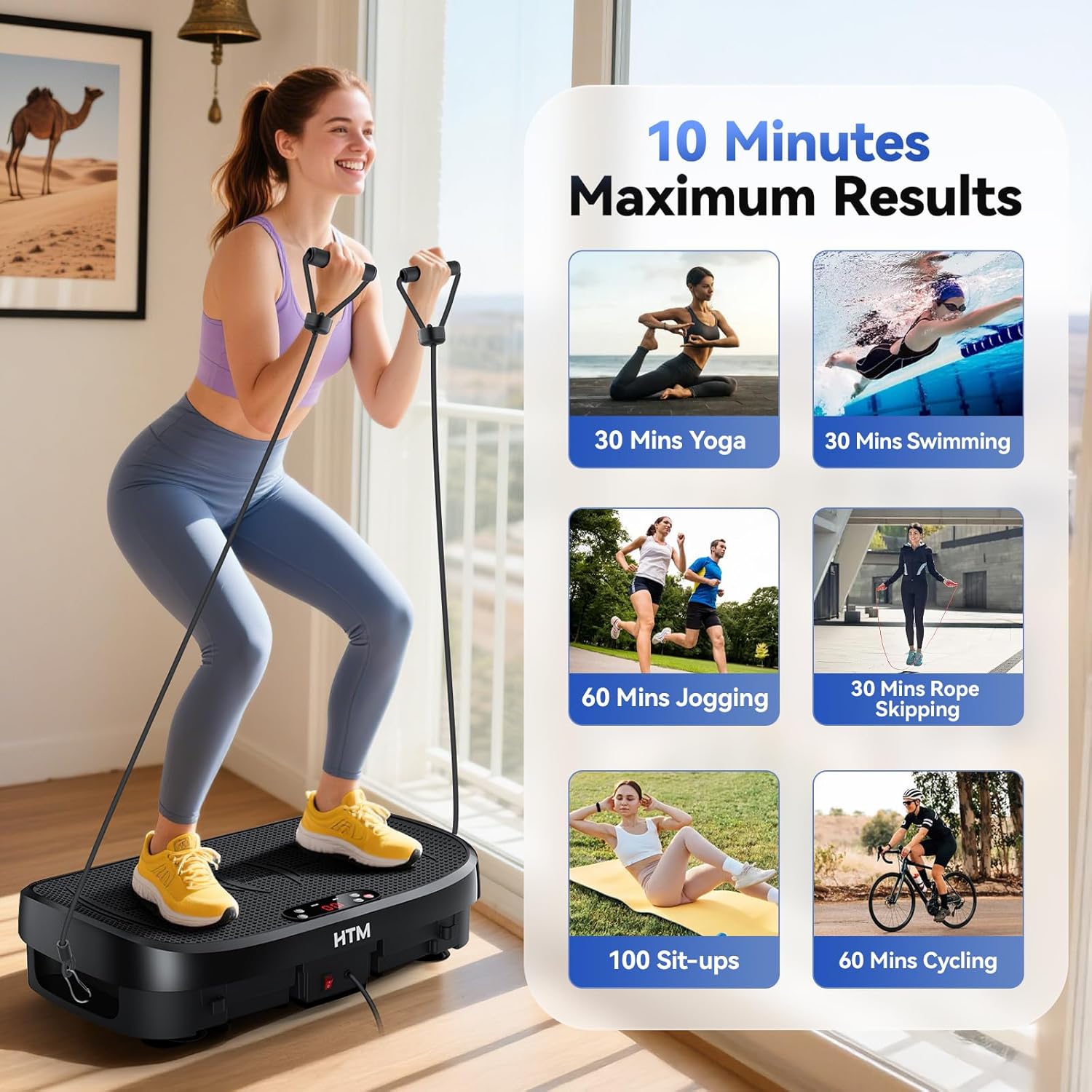 Trilplaat Vetverbranding Fitne - Home Gym Hyrox recensie en prijs