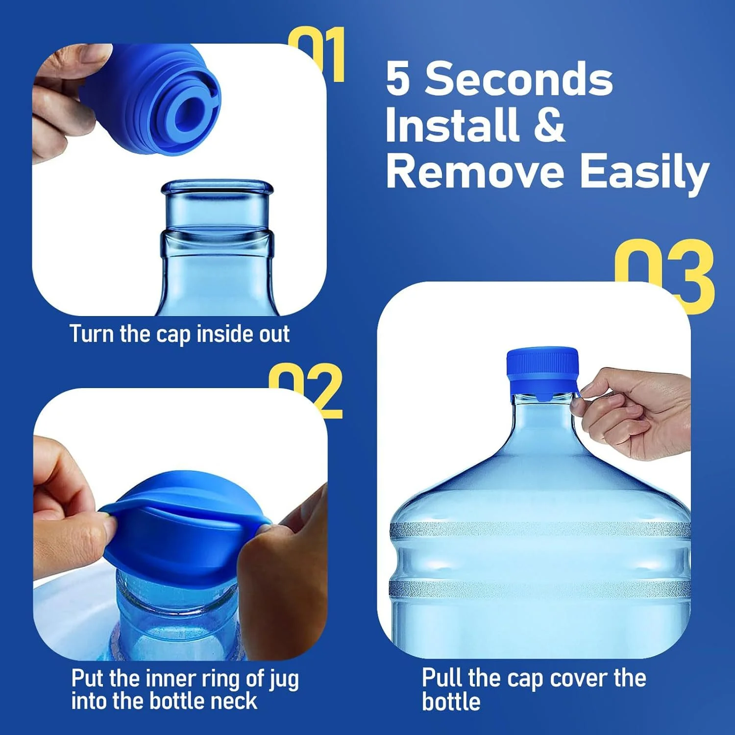 5-pack 3,5 gallon waterkandopp - Home Gym Kettler recensie en prijs