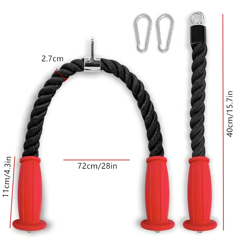 Ergonomische triceps-touwen An - Home Gym Unit recensie en prijs