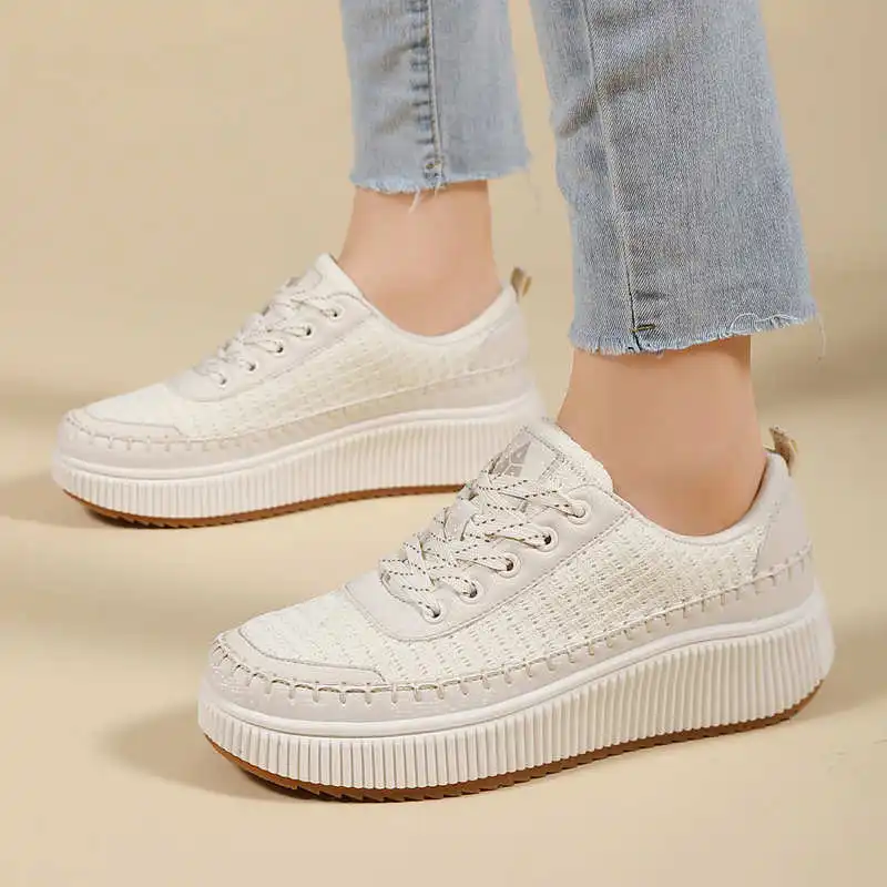 Bruine schoenen Dames Flats He - Home Gym Outdoor Ideas recensie en prijs