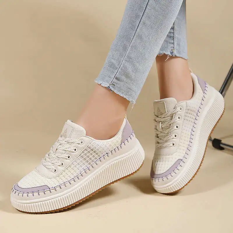 Bruine schoenen Dames Flats He - Home Gym Outdoor Ideas recensie en prijs