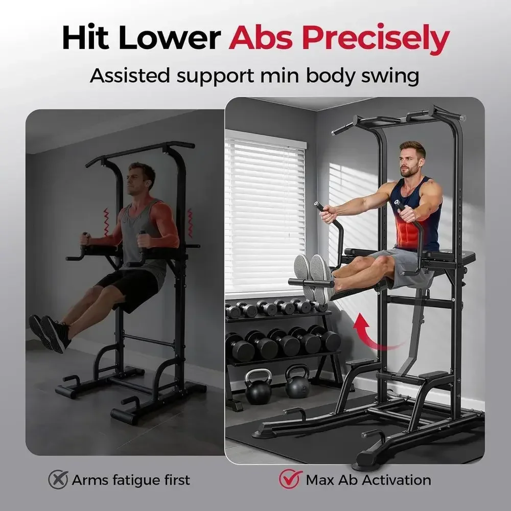 Power Tower met ondersteunde k - Home Gym Multi Station recensie en prijs