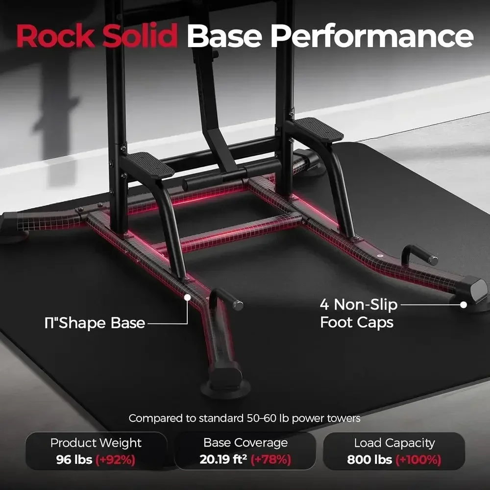 Power Tower met ondersteunde k - Home Gym Multi Station recensie en prijs