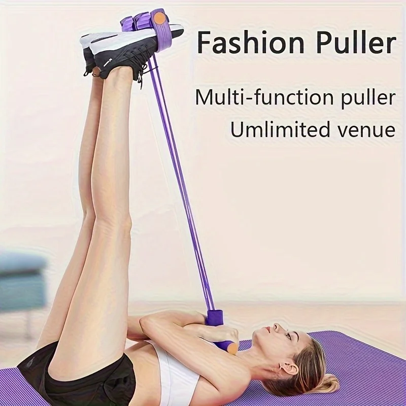 1 Pc 6-buis paarse yoga-weerst - Home Gym Youtube recensie en prijs