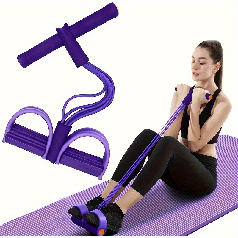 1 Pc 6-buis paarse yoga-weerst - Home Gym Youtube recensie en prijs