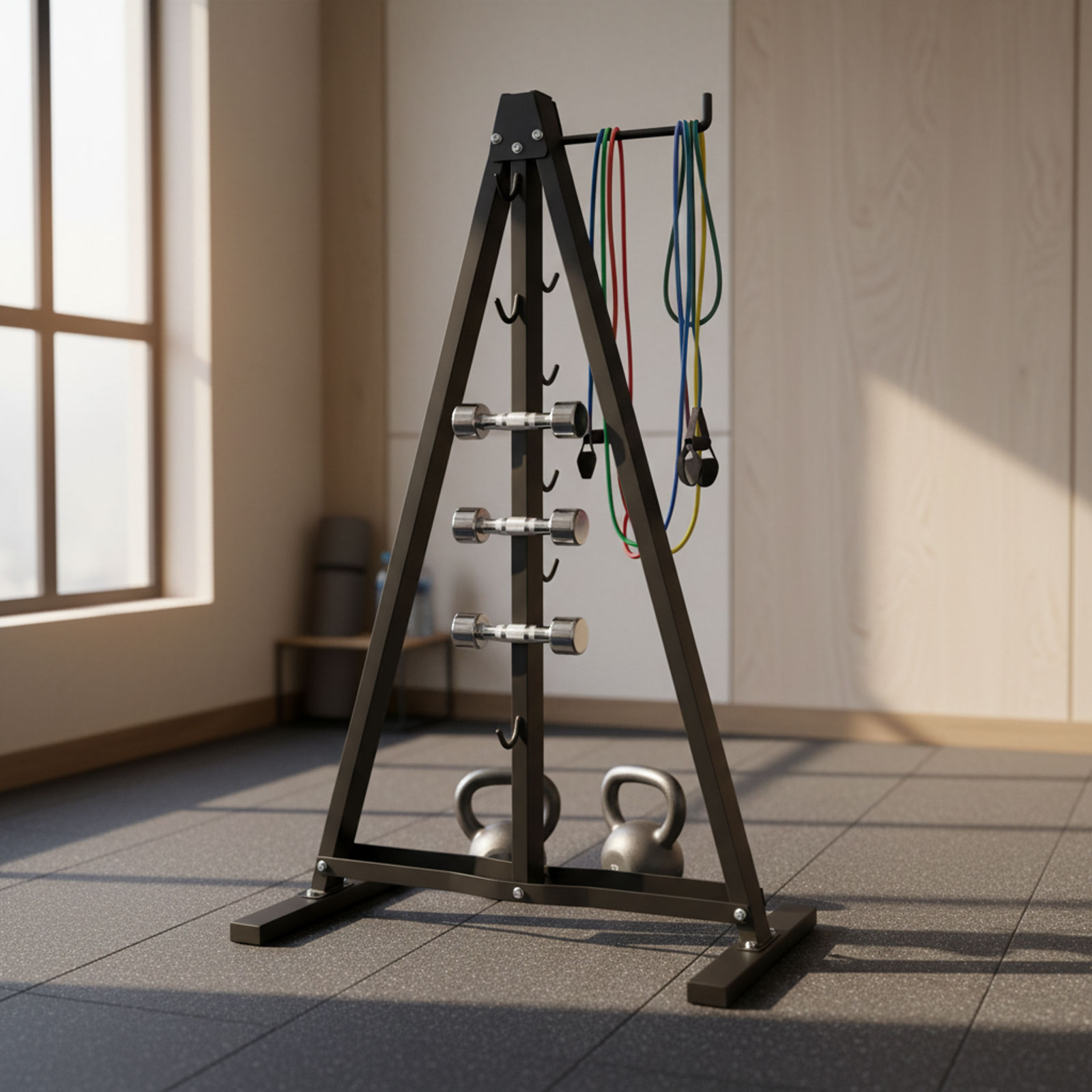 Lat Pull Down Bar Organizer me - Home Gym Hyrox recensie en prijs