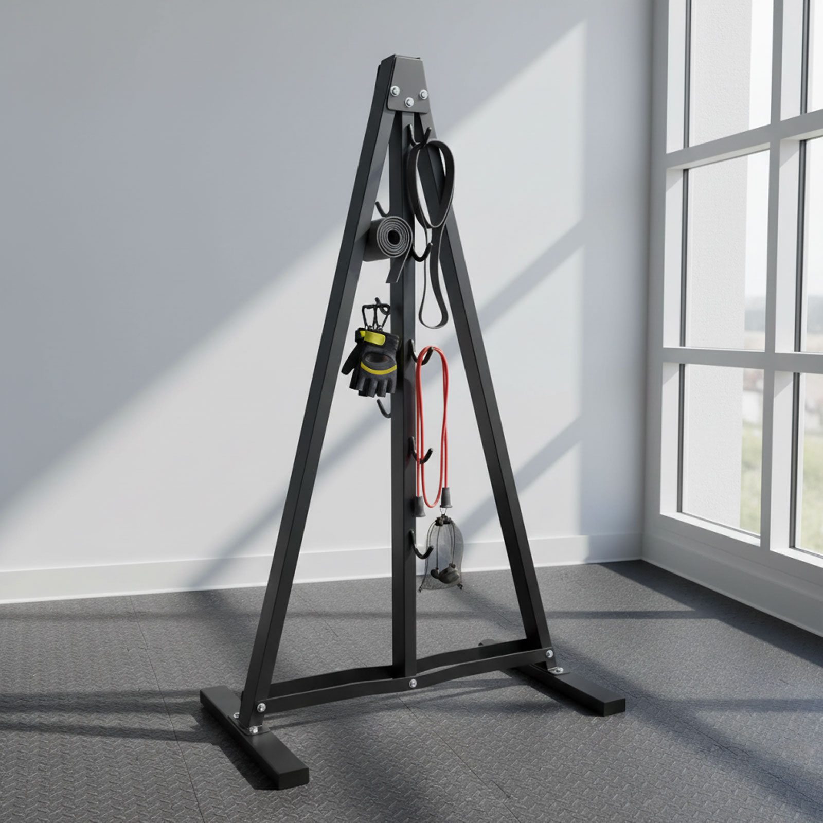 Lat Pull Down Bar Organizer me - Home Gym Hyrox recensie en prijs