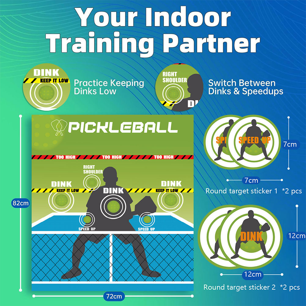 Pickleball rebounder trainings - Home Gym Practice recensie en prijs