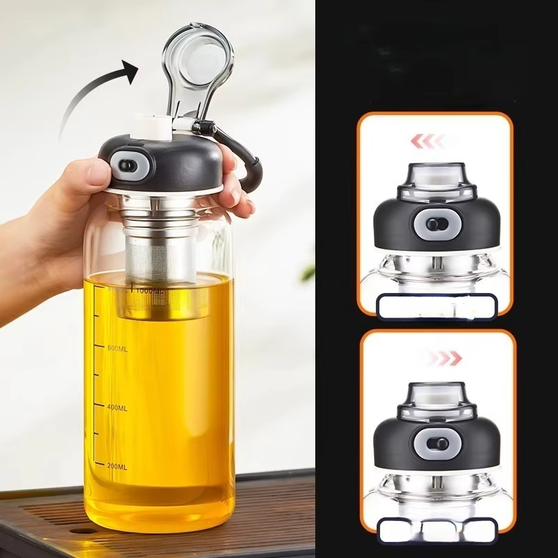 800/2500 ml grote glazen water - Home Gym Kettler recensie en prijs