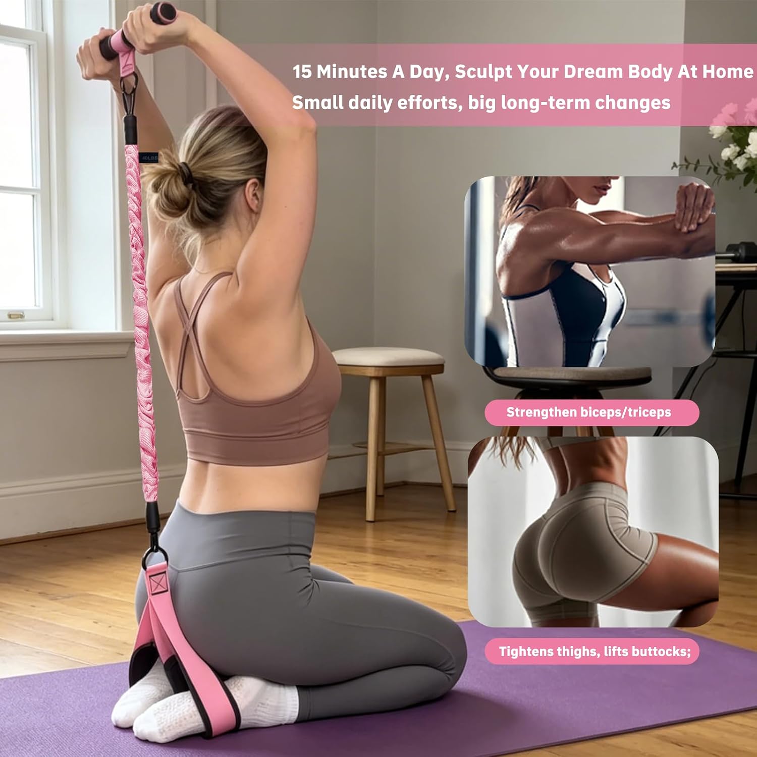 Pull-up bar en weerstandsbande - Home Gym Youtube recensie en prijs
