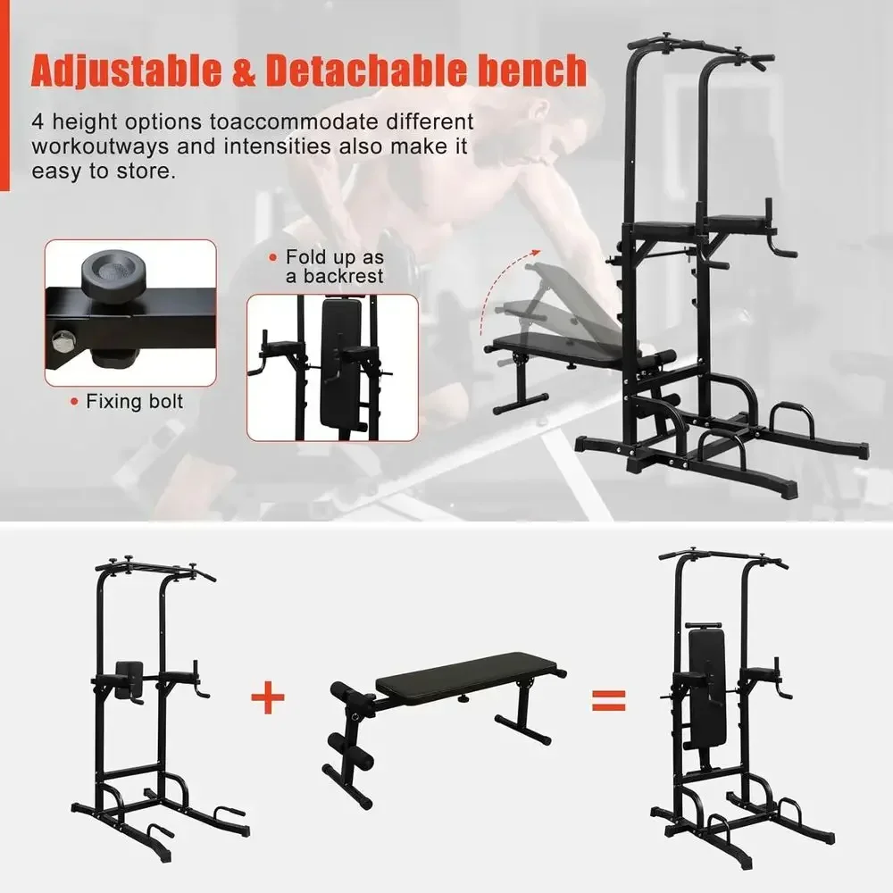 Zware, verstelbare dipstation  - Home Gym Multi Station recensie en prijs