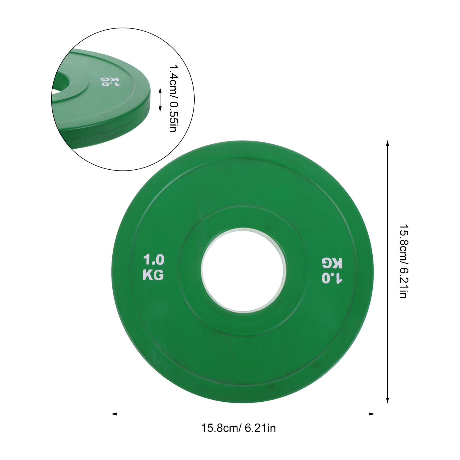 Rubberen Gewichtsschijven Halt - Weight Plate Bumper recensie en prijs