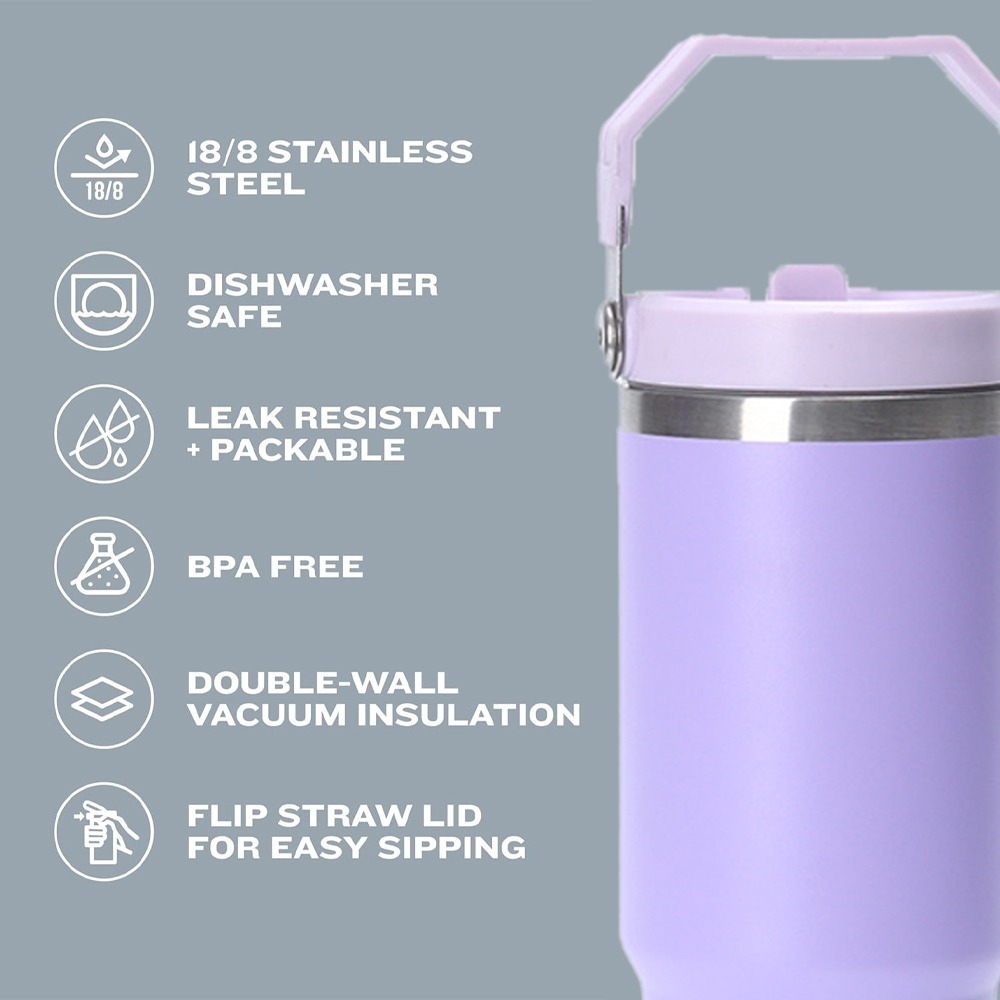 900ml RVS thermosbeker met rie - Home Gym Kettler recensie en prijs