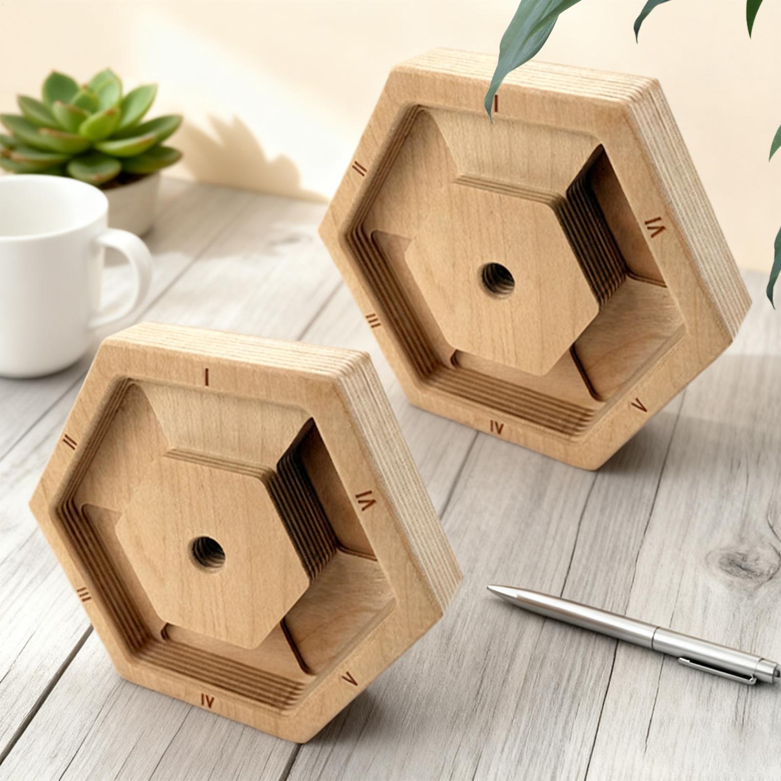 Zeshoekige houten vingertraine - Home Gym Practice recensie en prijs